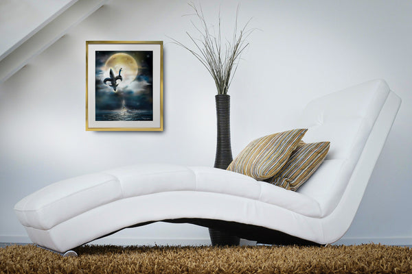 Moonlight Crabbin' Print
