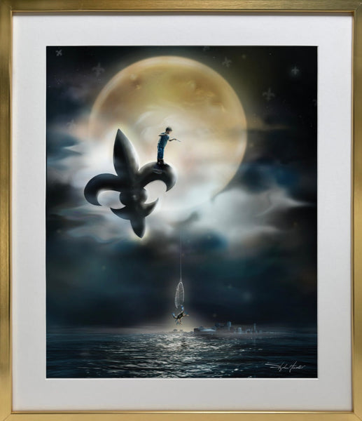 Moonlight Crabbin' Print