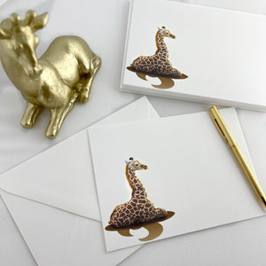 Giraffe Flat Card Pack