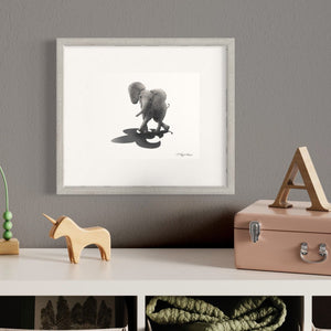 Elephant Tails Print