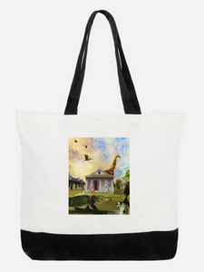 Animal House Canvas Tote Bag