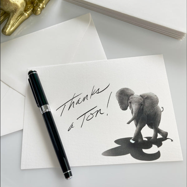 Elephant Tails Flat Card Pack